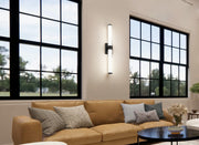 Egon 1 Light 32" Vanity in Matte Black in a room setting