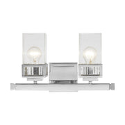 Harding 2-Light Bath Vanity Light in Polished Chrome