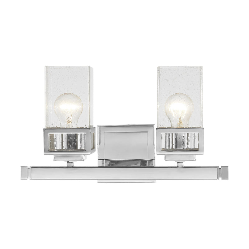 Harding 2-Light Bath Vanity Light in Polished Chrome