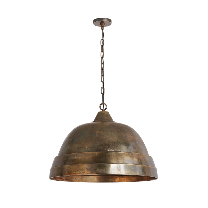 Sedona 1-Light Pendant in Oxidized Brass - Lamps Expo