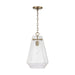 Lee 1-Light Pendant in Aged Brass - Lamps Expo