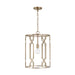 Jordyn 1-Light Pendant in Aged Brass - Lamps Expo