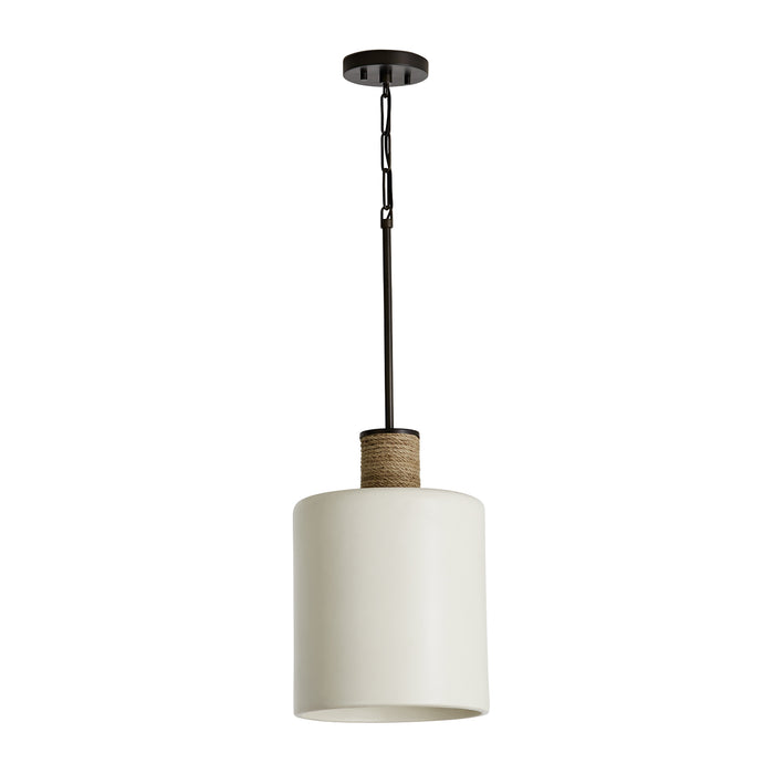Destin 1-Light Pendant in Dark Pewter - Lamps Expo