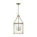 Cooper 4-Light Pendant in Aged Brass - Lamps Expo