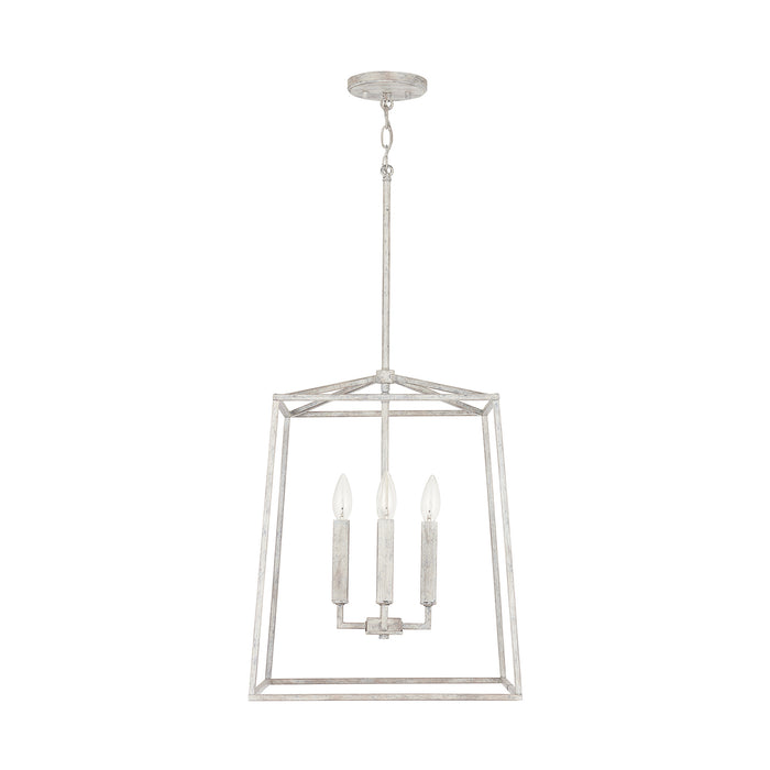 Thea 4-Light Foyer Pendant in Mystic Sand - Lamps Expo