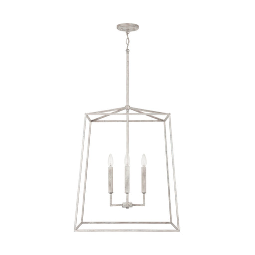 Thea 4-Light Foyer Pendant in Mystic Sand - Lamps Expo