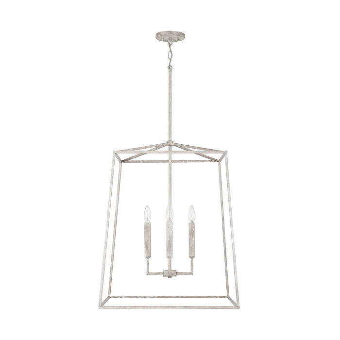 Thea 4-Light Foyer Pendant in Mystic Sand - Lamps Expo