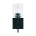 Carter 1-Light Wall Sconce in Matte Black - Lamps Expo