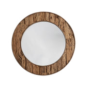 Mirror Mirror in Reclaimed Railroad Ties - Lamps Expo