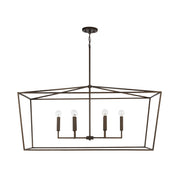 Thea 6-Light Island Pendant in Oil Rubbed Bronze - Lamps Expo