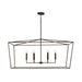 Thea 6-Light Island Pendant in Oil Rubbed Bronze - Lamps Expo