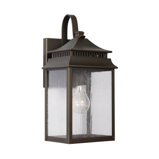Sutter Creek 1-Light Outdoor Wall Lantern in Oiled Bronze - Lamps Expo