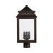Sutter Creek 3-Light Outdoor Post Lantern in Oiled Bronze - Lamps Expo