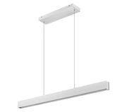 Hudson 1 Light 45" Linear Pendant in Brushed Nickel