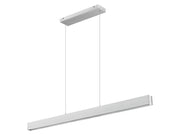 Hudson 1 Light 55" Linear Pendant in Brushed Nickel