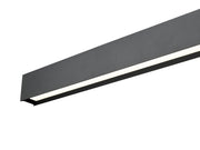 Hudson 1 Light 55" Linear Pendant in Matte Black