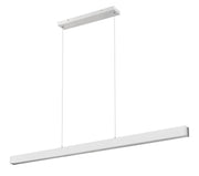 Hudson 1 Light 72" Linear Pendant in Brushed Nickel