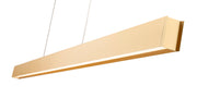 Hudson 1 Light 72" Linear Pendant in Gold