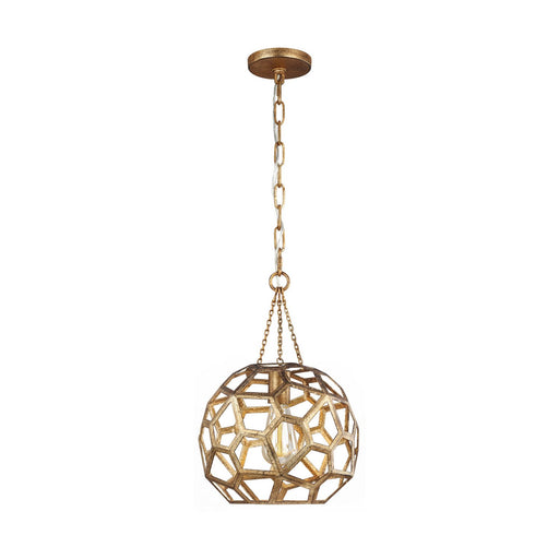 Feccetta Small Pendant in Antique Gild
