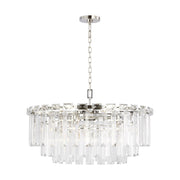 Arden 16-Light Large Chandelier in Polished Nickel