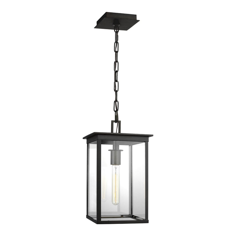 Freeport Small Outdoor Lantern Pendant in Heritage Copper