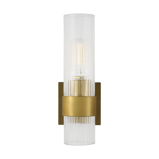 Geneva Bath Sconce in Burnished Brass