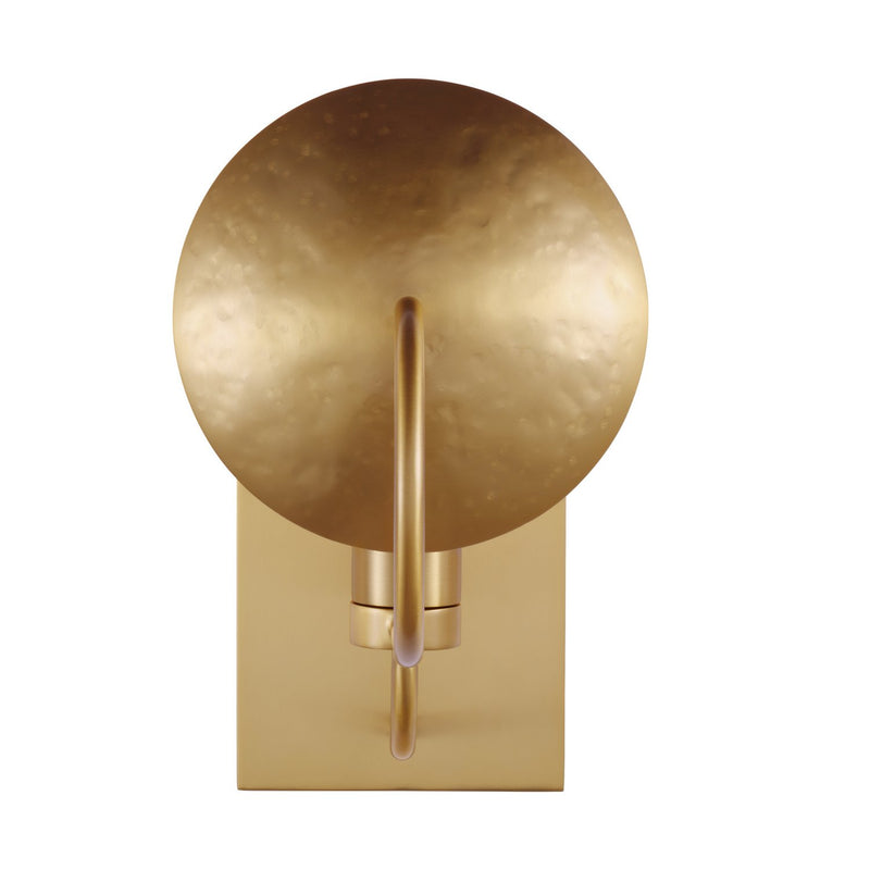 Whare Wall Sconce in Burnished Brass