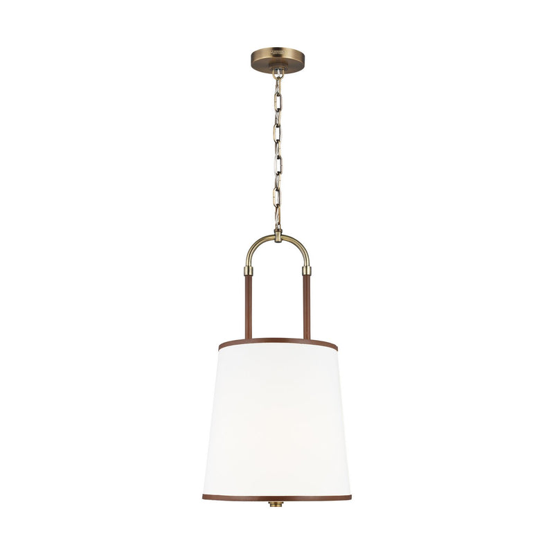 Katie Medium Pendant in Time Worn Brass