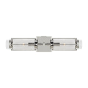 Flynn 2-Light Linear Bath Vanity Light in Polished Nickel