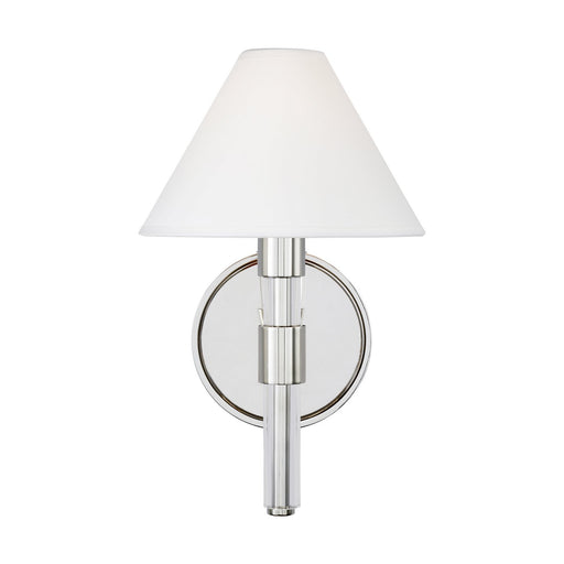 Robert Bath Sconce in Polished Nickel
