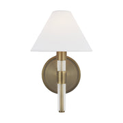 Robert Bath Sconce in Time Worn Brass