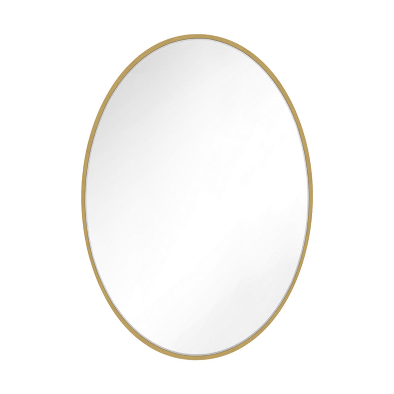 Kit Mirror in Burnished Brass