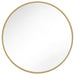 Kit Mirror in Burnished Brass
