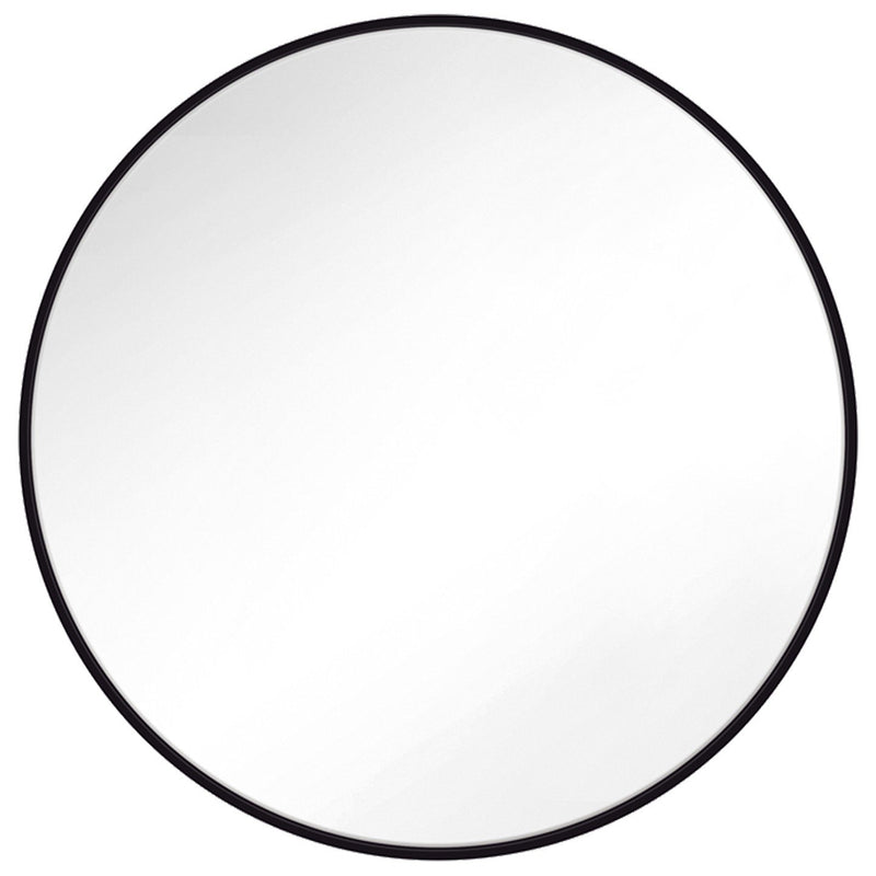 Kit 30" Round Mirror in Midnight Black