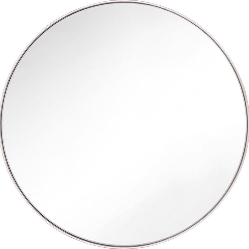 Kit 30" Round Mirror in Polished Nickel