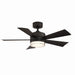 Wynd 42" Ceiling Fan in Matte Black - Lamps Expo