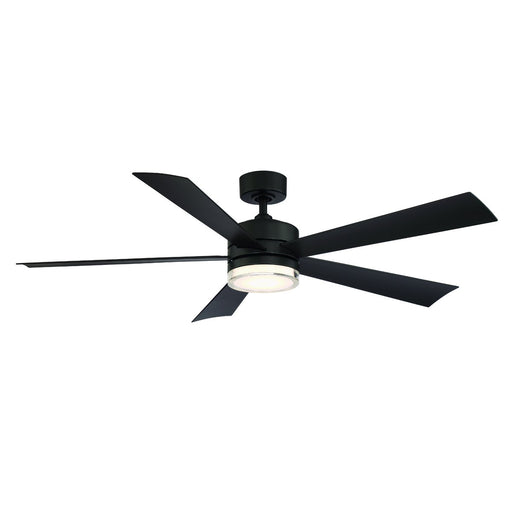 Wynd 60" Outdoor Ceiling Fan with Light in Bronze