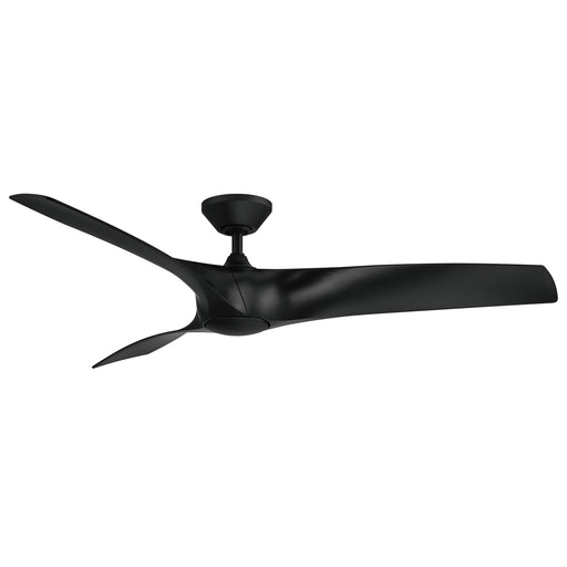Zephyr 62" Ceiling Fan in Matte Black