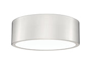 Coronado 1 Light 12.25" Flush Mount in Brushed Nickel