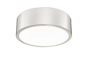 Coronado 1 Light 12.25" Flush Mount in Brushed Nickel