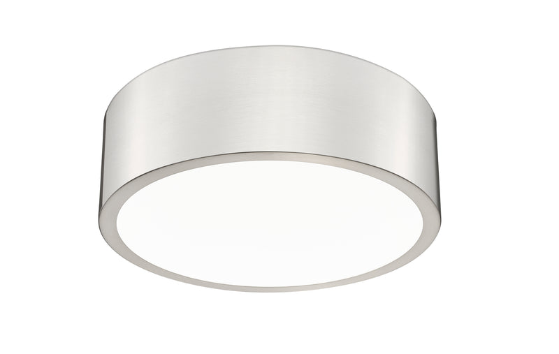 Coronado 1 Light 12.25" Flush Mount in Brushed Nickel