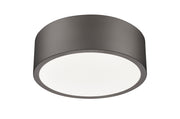 Coronado 1 Light 12.25" Flush Mount in Bronze