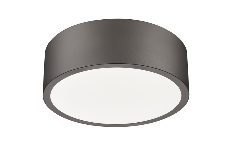 Coronado 1 Light 12.25" Flush Mount in Bronze