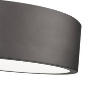 Coronado 1 Light 12.25" Flush Mount in Bronze
