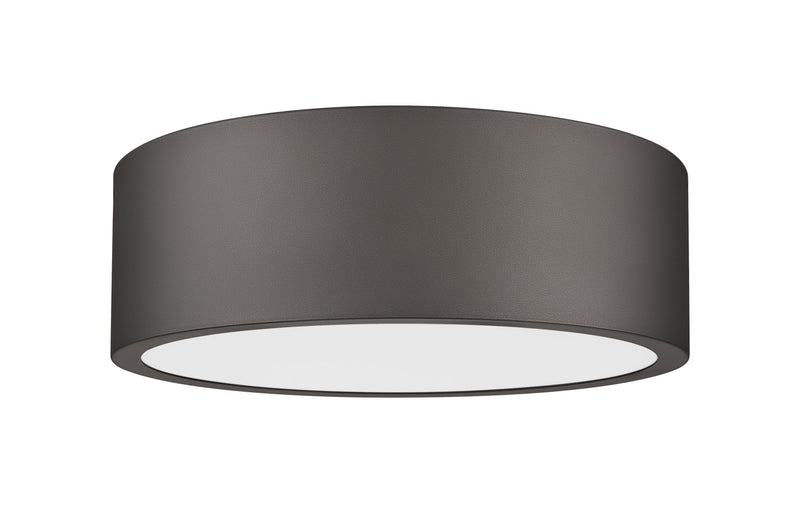 Coronado 1 Light 12.25" Flush Mount in Bronze