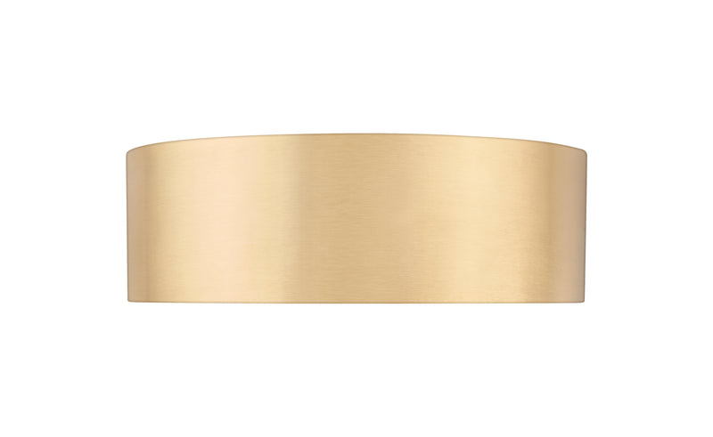Coronado 1 Light 12.25" Flush Mount in Modern Gold