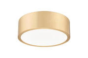 Coronado 1 Light 12.25" Flush Mount in Modern Gold