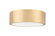 Coronado 1 Light 12.25" Flush Mount in Modern Gold