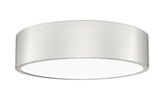 Coronado 1 Light 16" Flush Mount in Brushed Nickel