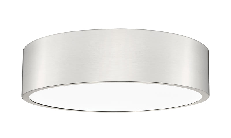 Coronado 1 Light 16" Flush Mount in Brushed Nickel